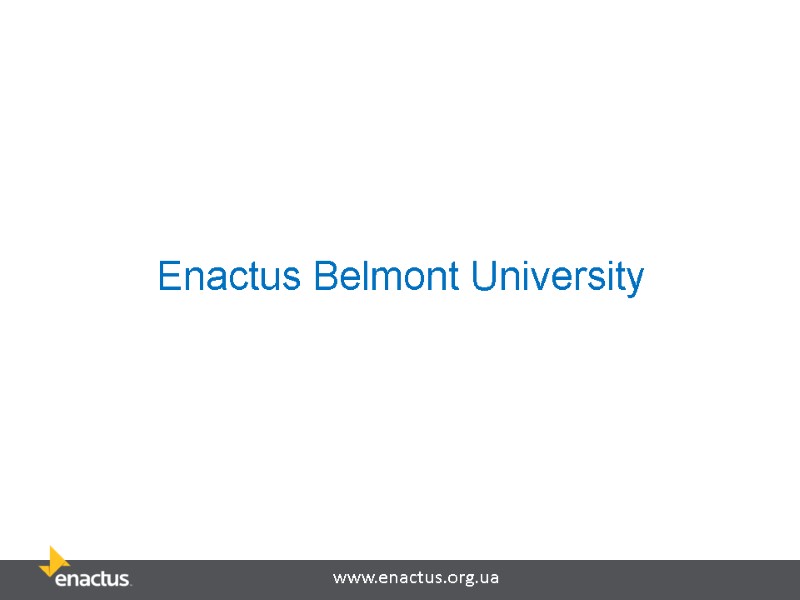 Enactus Belmont University